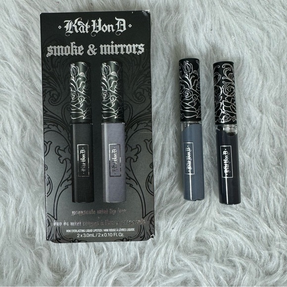 Kat Von D Smoke & Mirrors Lip Duo Woolf and Dagger New - Picture 2 of 7